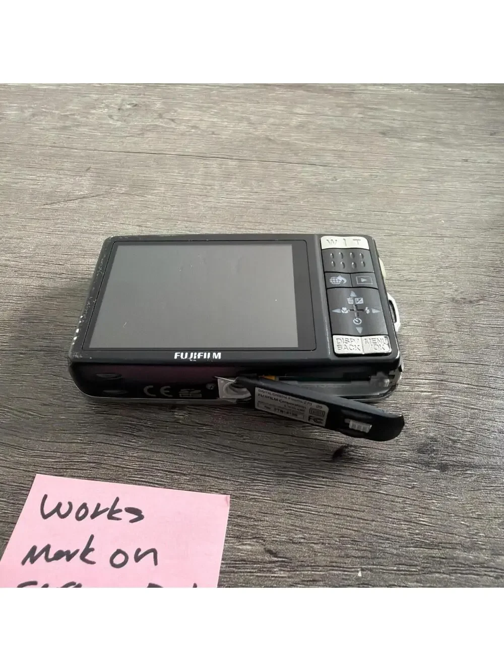 Fujifilm Finepix Z90 14MP 5X Zoom Digital CAMERA ONLY TESTED WORKING